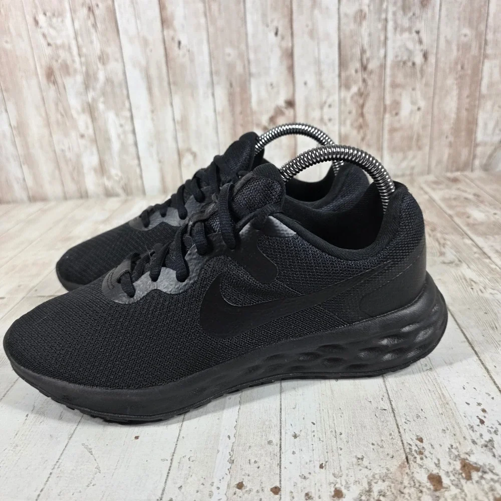 Nike Revolution 6 Next Nature Womens Running Shoes Triple Black DC3729-003